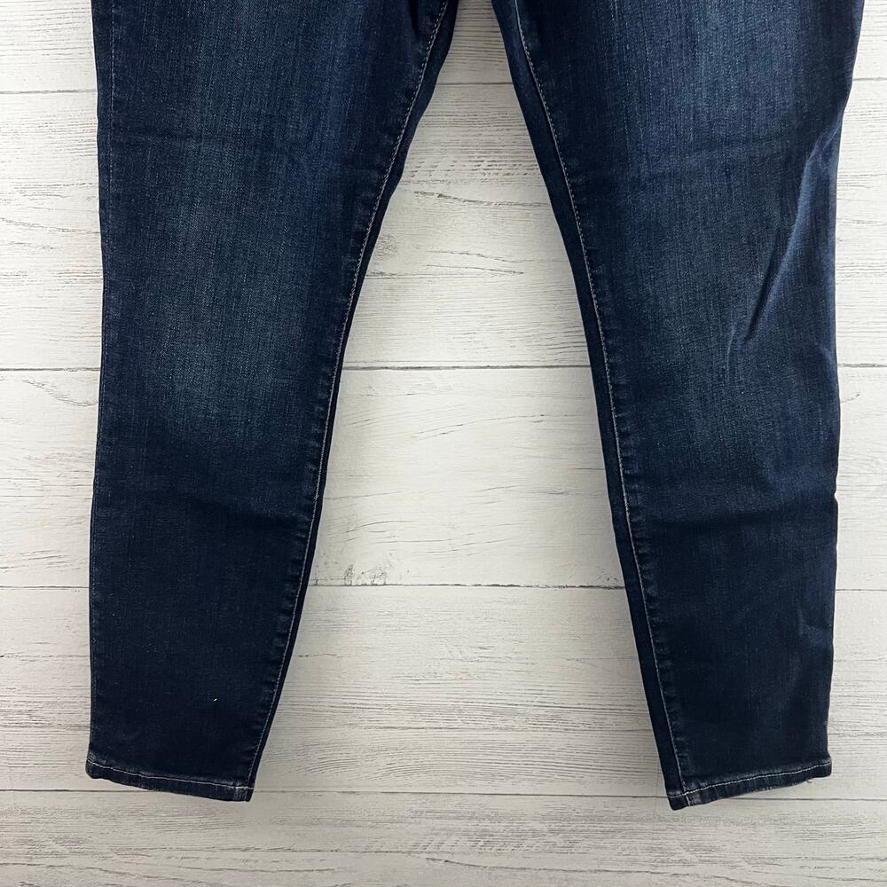 Good American NWT Good Legs Crop Dark Wash Skinny Jeans Size 12/31 - Picture 5 of 7